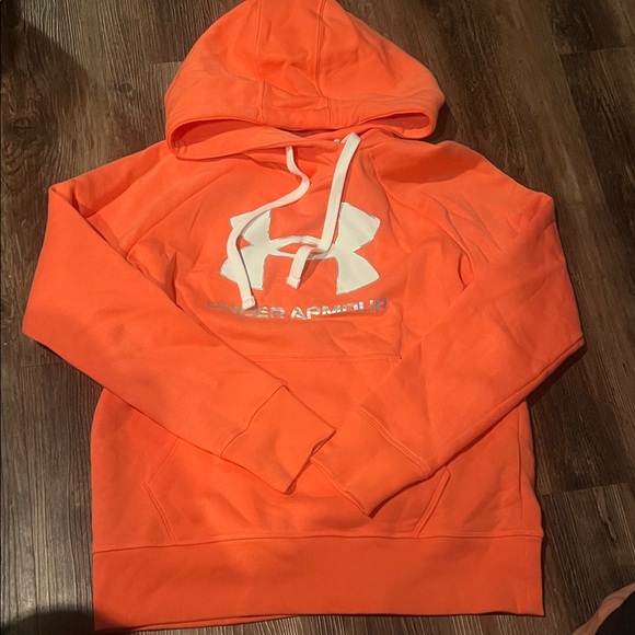 Under Armour Jackets & Blazers - Under Armour Vibrant Orange Sweatshirt